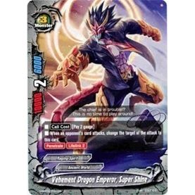 Image for Vehement Dragon Emperor, Super Shine (H-BT03/0101EN) (H-BT03) - Future Card BuddyFight