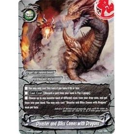Image for Disaster and Bliss Comes with Dragons (H-BT03/0108EN) (H-BT03) - Future Card BuddyFight