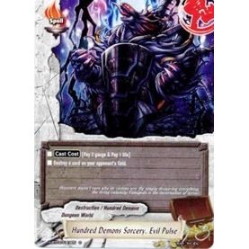 Image for Hundred Demons Sorcery, Evil Pulse (H-BT03/0119EN) (H-BT03) - Future Card BuddyFight