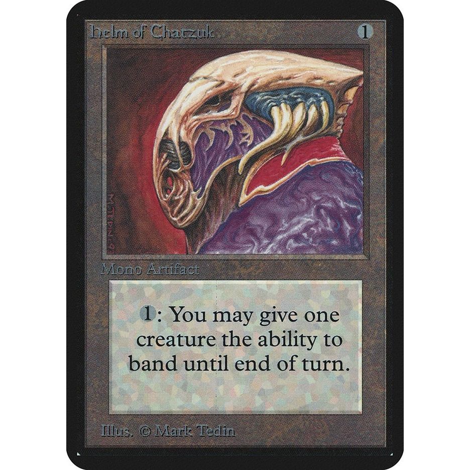 Image for Helm of Chatzuk (LEA) - Magic: The Gathering