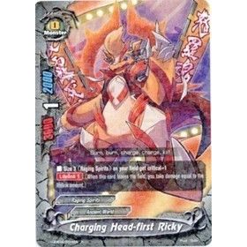 Image for Charging Head-first Ricky (H-EB04/0074EN) (H-EB04) - Future Card BuddyFight