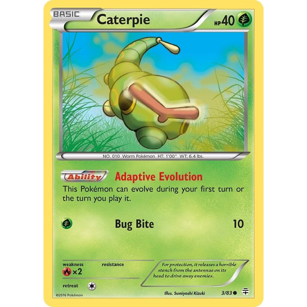 Image for Caterpie (3/83) (GEN) - Pokemon