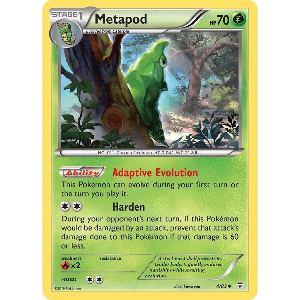 Image for Metapod (4/83) (GEN) - Pokemon