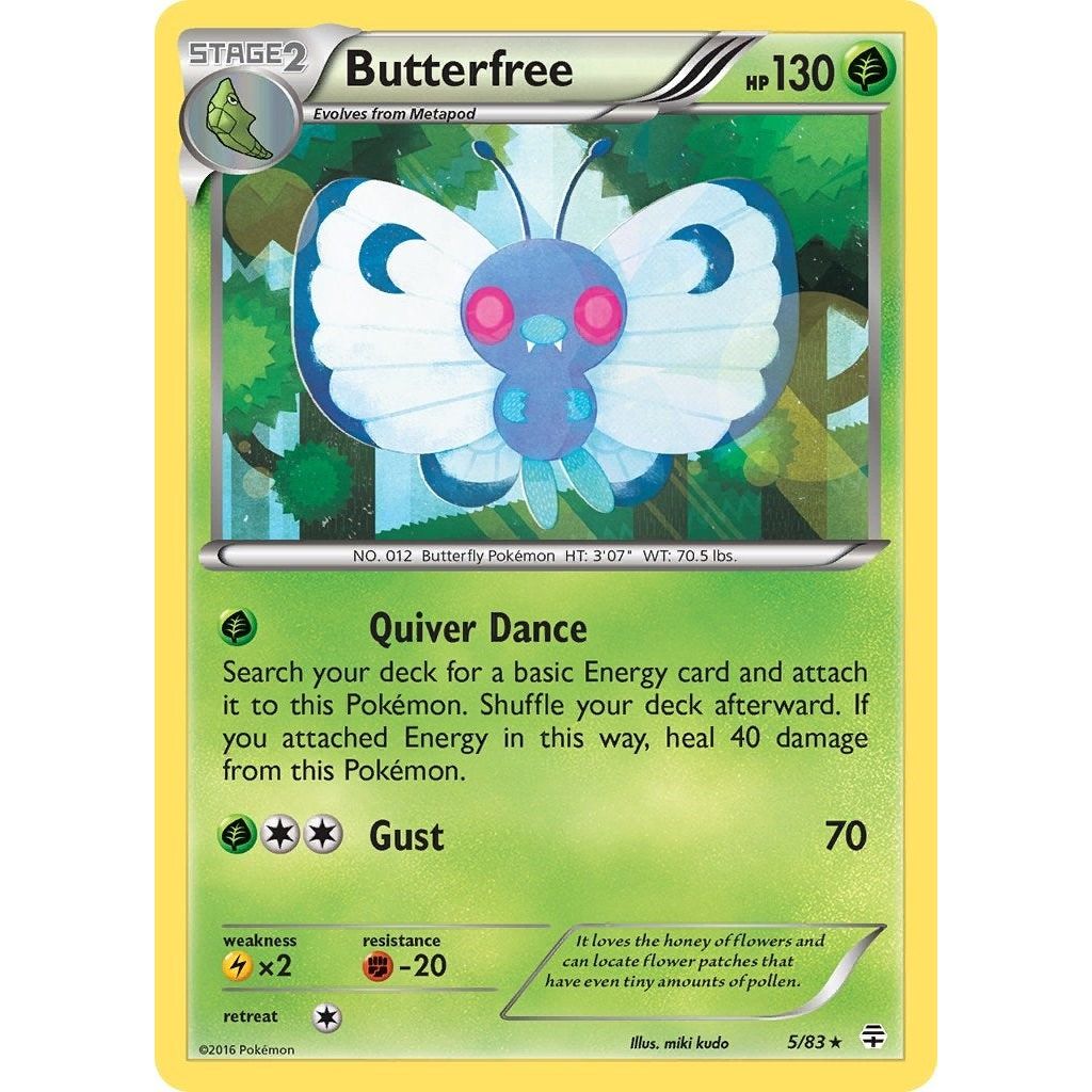 Image for Butterfree (5/83) (GEN) - Pokemon