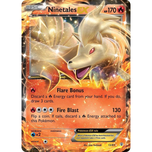 Image for Ninetales EX (13/83) (GEN) - Pokemon