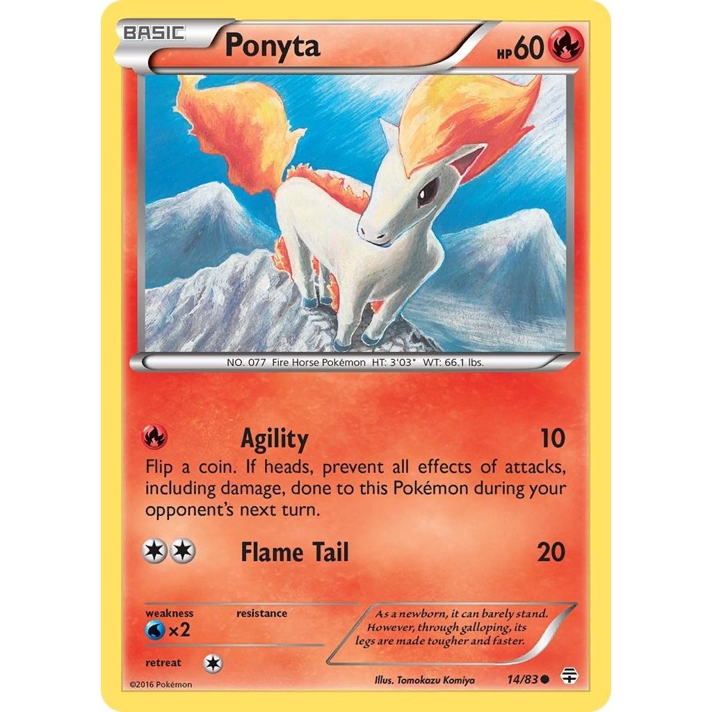 Image for Ponyta (14/83) (GEN) - Pokemon