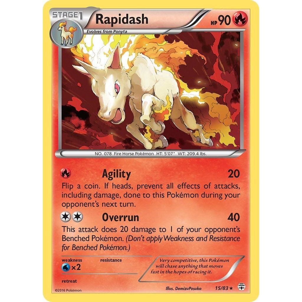 Image for Rapidash (15/83) (GEN) - Pokemon