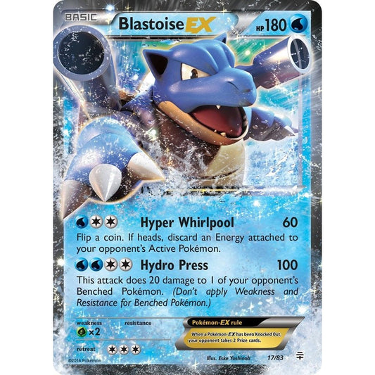 Image for Blastoise EX (17/83) (GEN) - Pokemon