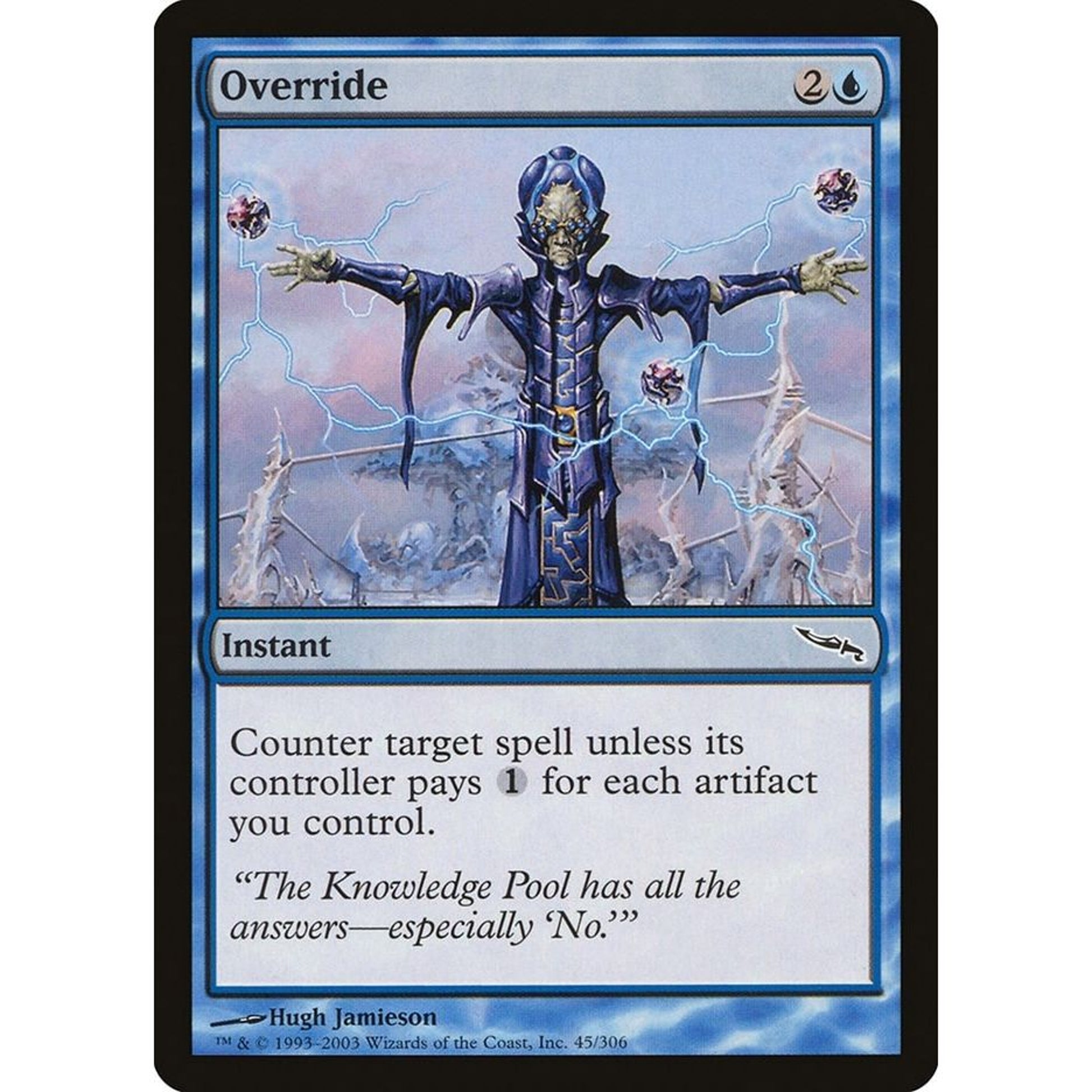 Image for Override (45) (MRD) - Magic: The Gathering