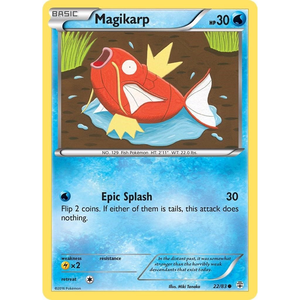 Image for Magikarp (22/83) (GEN) - Pokemon