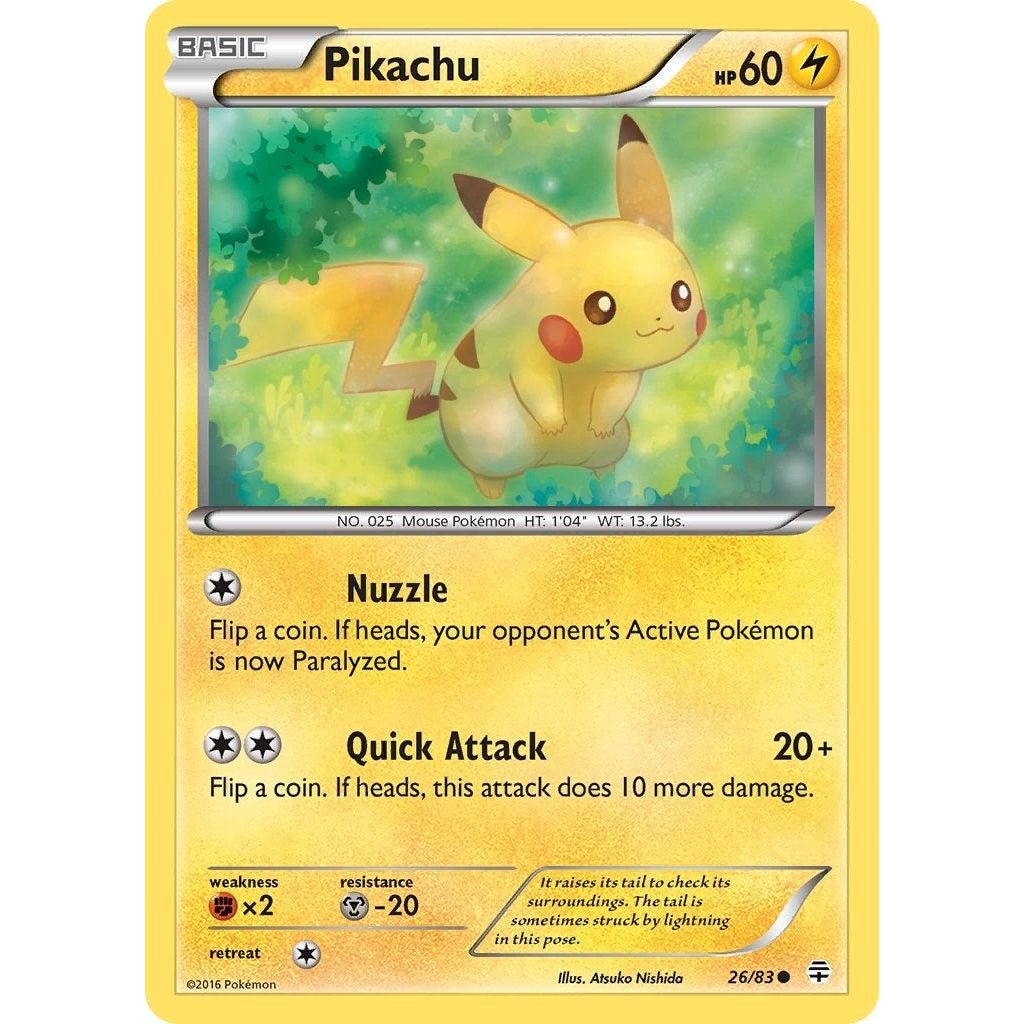 Image for Pikachu (26/83) (GEN) - Pokemon