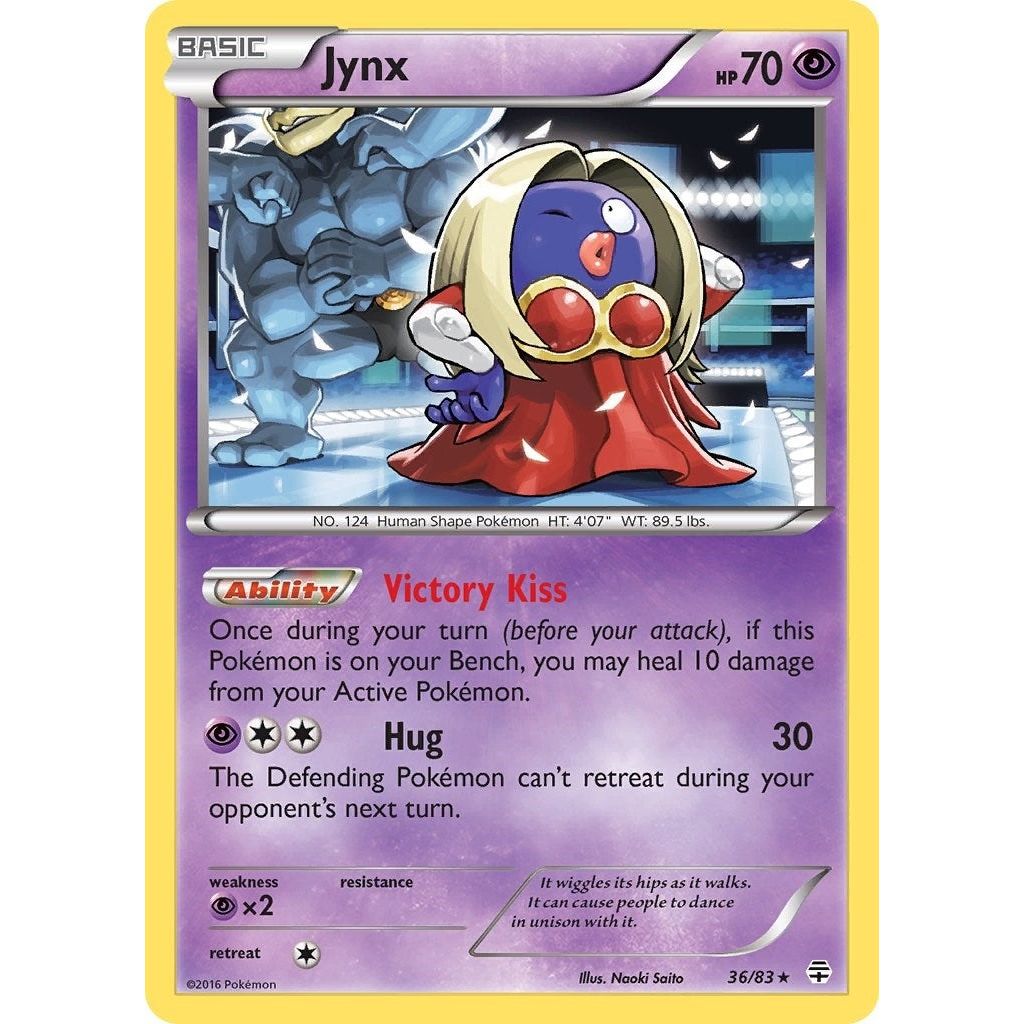 Image for Jynx (36/83) (GEN) - Pokemon