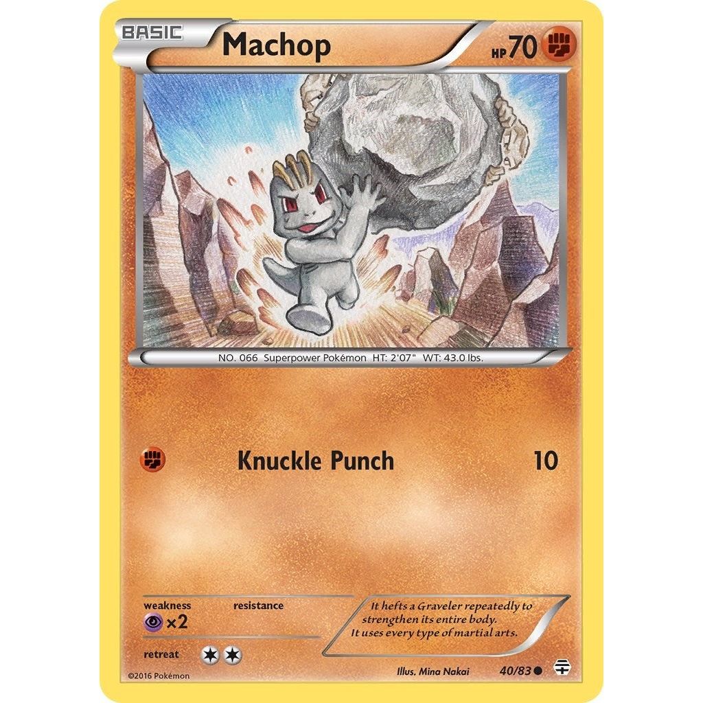 Image for Machop (40/83) (GEN) - Pokemon