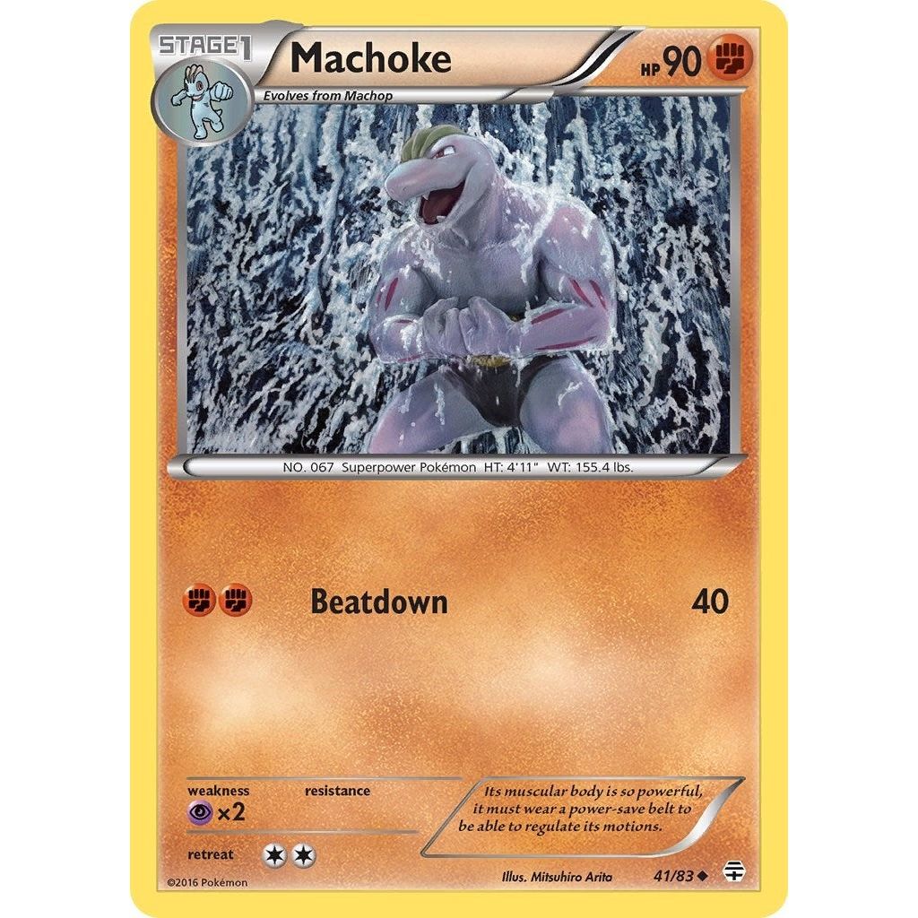 Image for Machoke (41/83) (GEN) - Pokemon