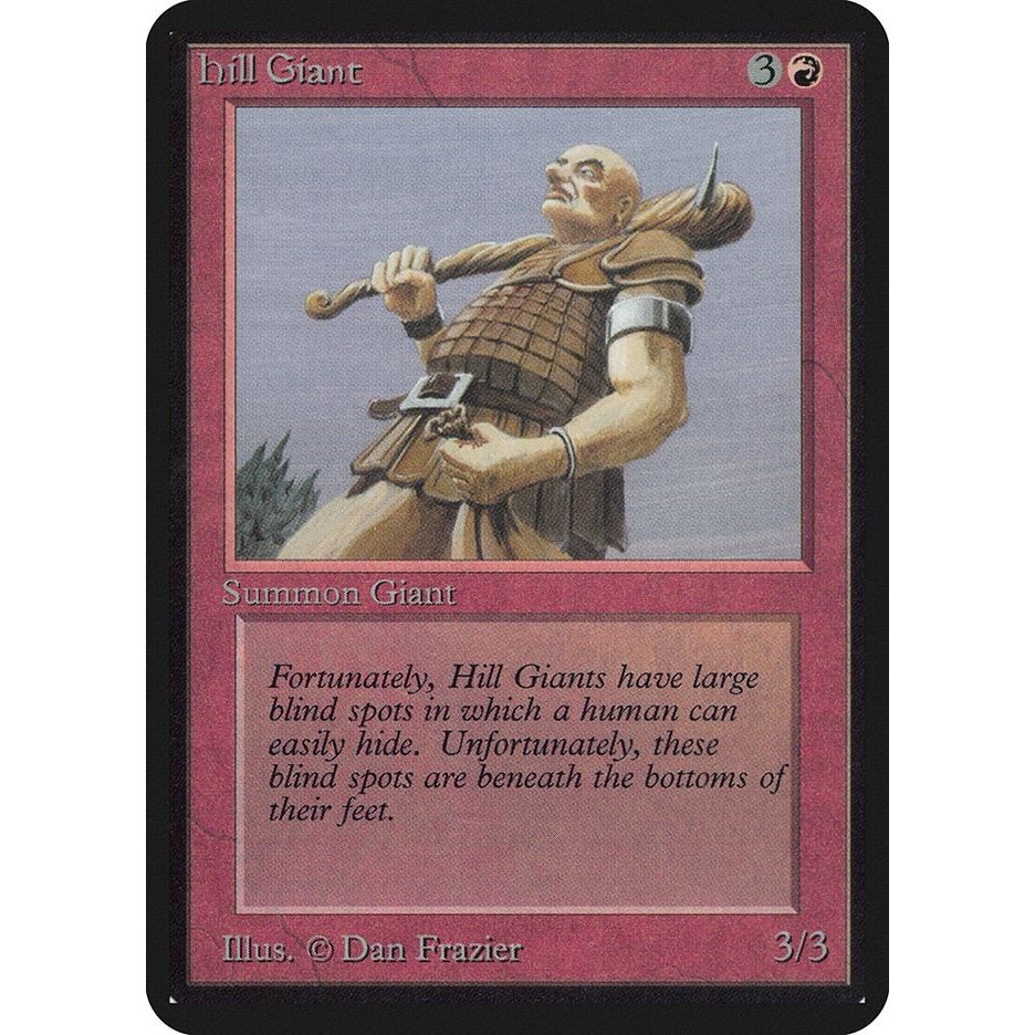 Image for Hill Giant (LEA) - Magic: The Gathering