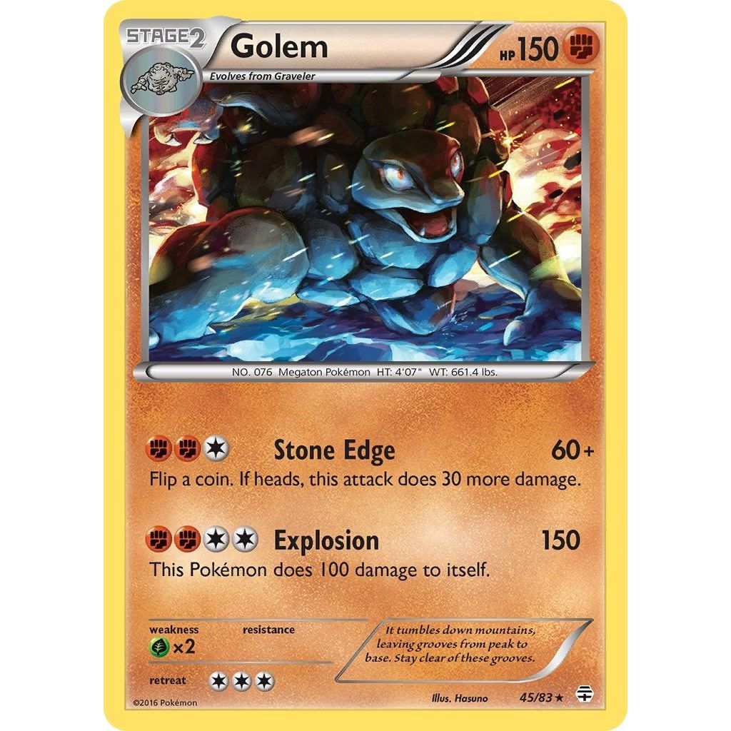 Image for Golem (45/83) (GEN) - Pokemon