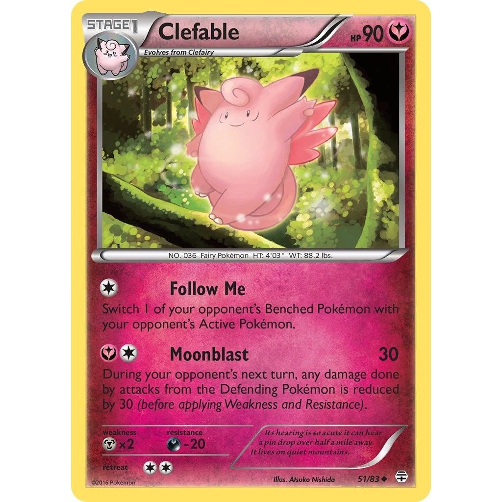 Image for Clefable (51/83) (GEN) - Pokemon
