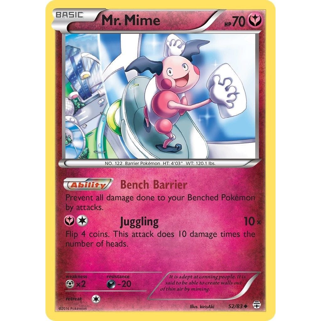 Image for Mr. Mime (52/83) (GEN) - Pokemon