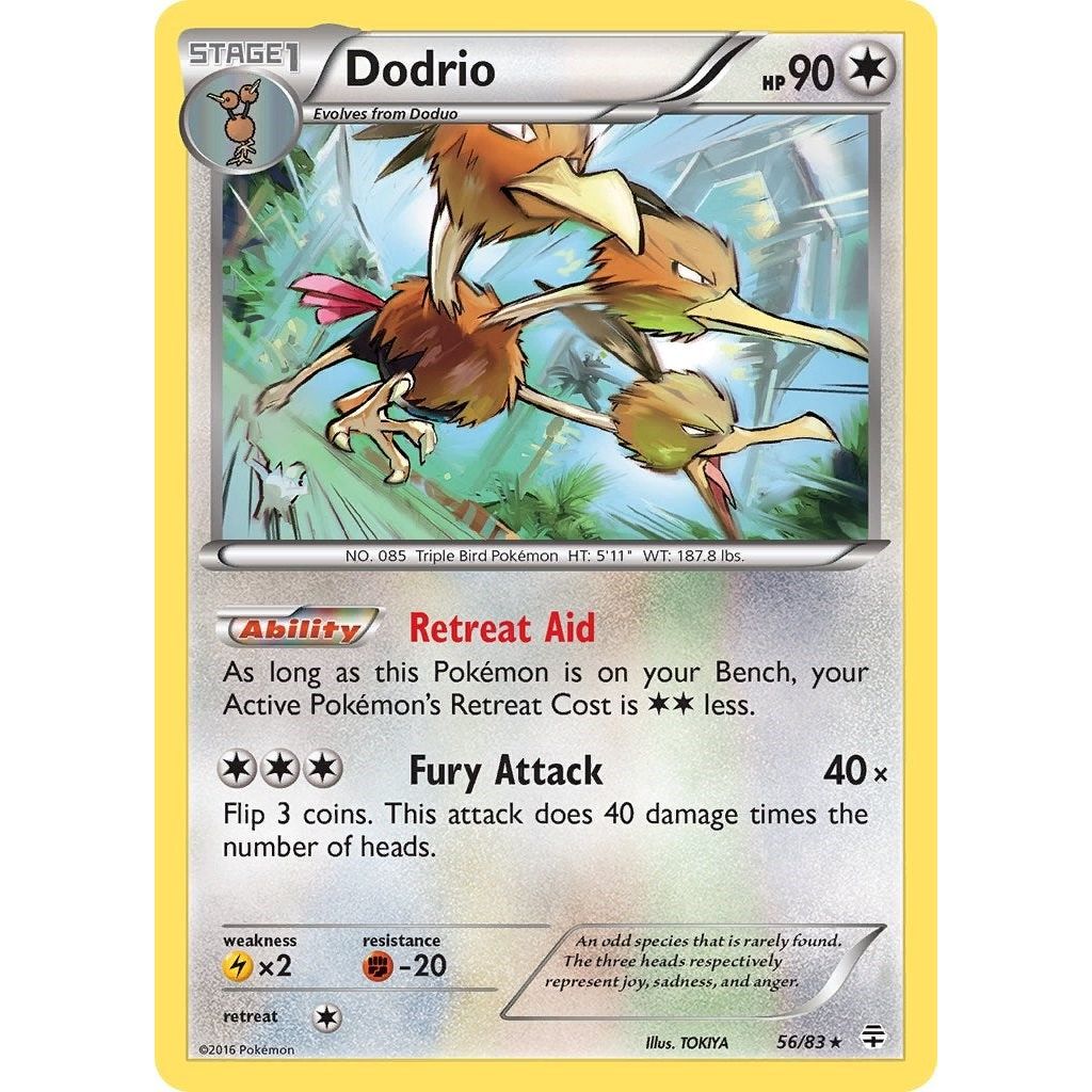 Image for Dodrio (56/83) (GEN) - Pokemon