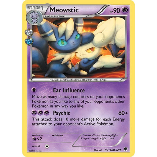 Image for Meowstic (RC15/RC32) (GEN) - Pokemon