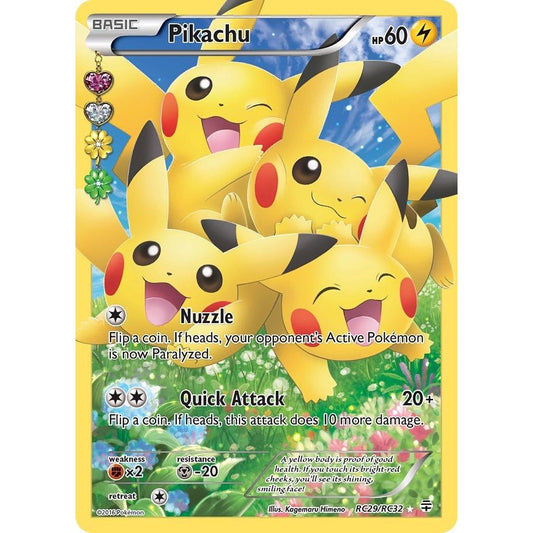 Image for Pikachu (Full Art) (RC29/RC32) (GEN) - Pokemon