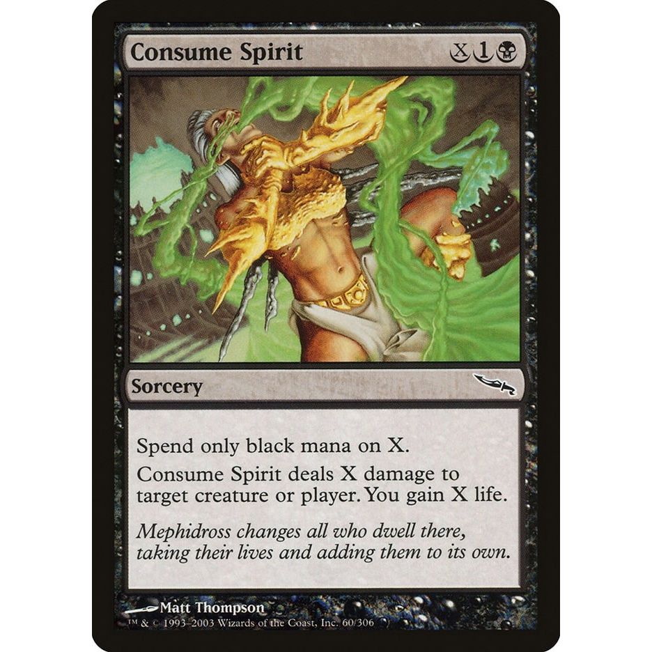 Image for Consume Spirit (60) (MRD) - Magic: The Gathering