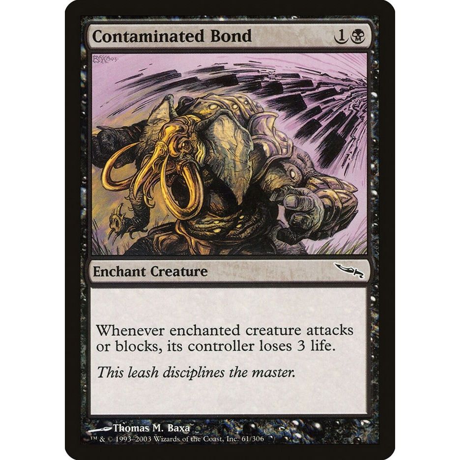Image for Contaminated Bond (61) (MRD) - Magic: The Gathering