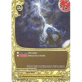 Image for Hundred Demons Sorcery, Nemesis Thunder (H-EB03/0054EN) (H-EB03) - Future Card BuddyFight
