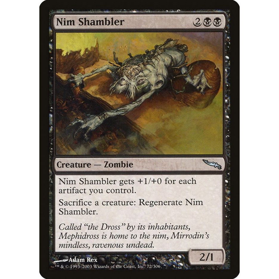 Image for Nim Shambler (72) (MRD) - Magic: The Gathering