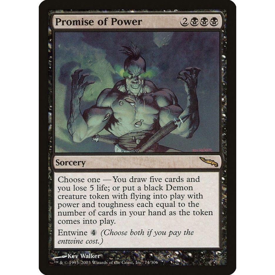 Image for Promise of Power (74) (MRD) - Magic: The Gathering