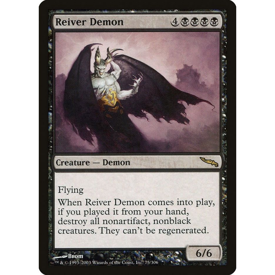 Image for Reiver Demon (75) (MRD) - Magic: The Gathering