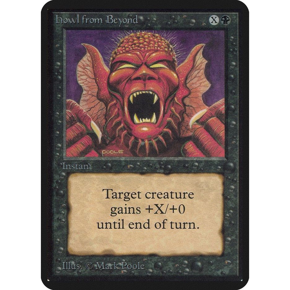 Image for Howl from Beyond (LEA) - Magic: The Gathering