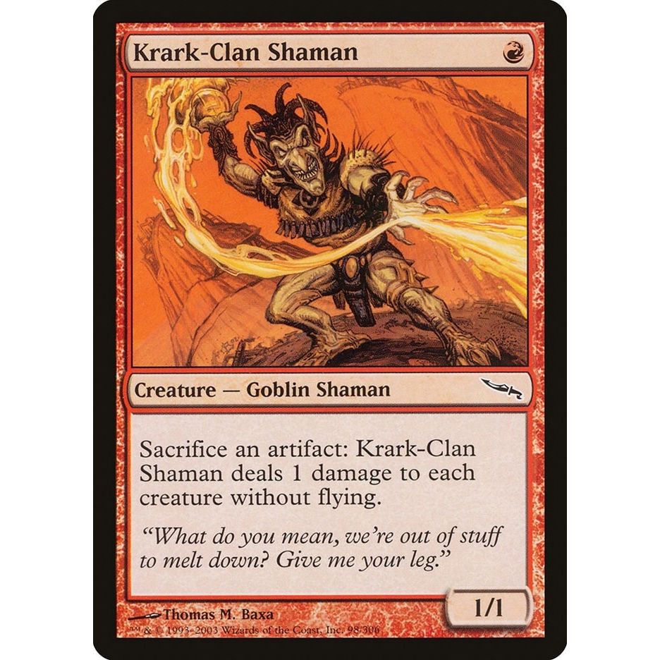 Image for Krark-Clan Shaman (98) (MRD) - Magic: The Gathering