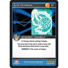 Image for Blue Outbreak (C21) (PER) - Dragon Ball Z TCG