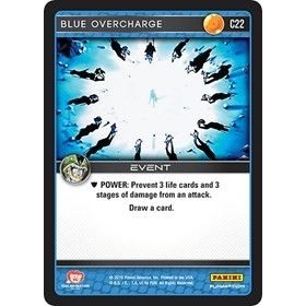 Image for Blue Overcharge (C22) (PER) - Dragon Ball Z TCG