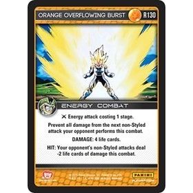Image for Orange Overflowing Burst (R130) (PER) - Dragon Ball Z TCG