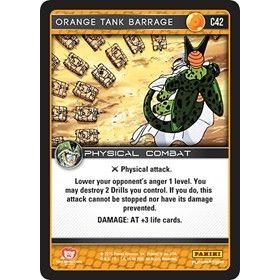 Image for Orange Tank Barrage (C42) (PER) - Dragon Ball Z TCG