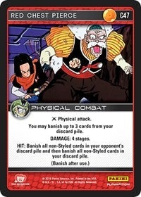Image for Red Chest Pierce (C47) (PER) - Dragon Ball Z TCG
