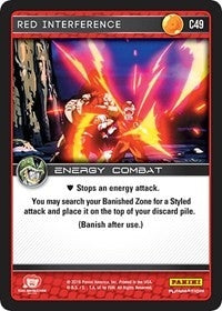 Image for Red Interference (C49) (PER) - Dragon Ball Z TCG