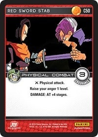 Image for Red Sword Stab (C50) (PER) - Dragon Ball Z TCG