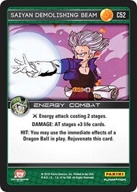 Image for Saiyan Demolishing Beam (C52) (PER) - Dragon Ball Z TCG