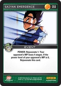 Image for Saiyan Emergence (C53) (PER) - Dragon Ball Z TCG