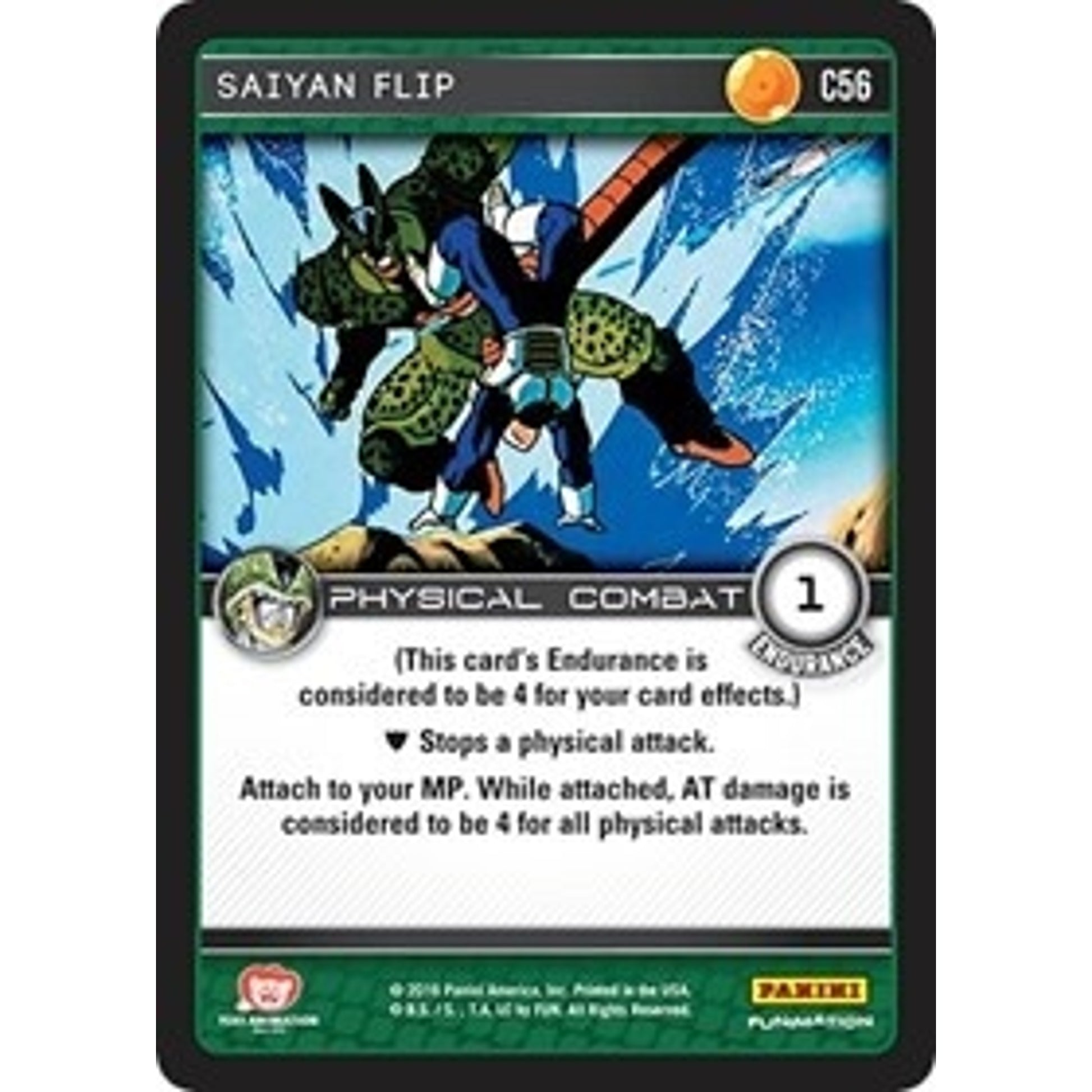 Image for Saiyan Flip (C56) (PER) - Dragon Ball Z TCG