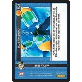 Image for Blue Training (R120) (PER) - Dragon Ball Z TCG