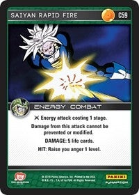 Image for Saiyan Rapid Fire (C59) (PER) - Dragon Ball Z TCG
