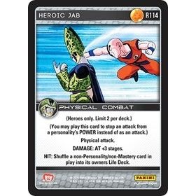 Image for Heroic Jab (R114) (PER) - Dragon Ball Z TCG