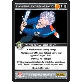 Image for Dashing Sword Attack (R113) (PER) - Dragon Ball Z TCG