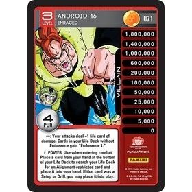 Image for Android 16 - Enraged (U71) (PER) - Dragon Ball Z TCG