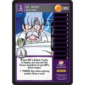 Image for Dr. Brief - Analyzing (U73) (PER) - Dragon Ball Z TCG