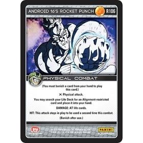 Image for Android 16's Rocket Punch (R106) (PER) - Dragon Ball Z TCG
